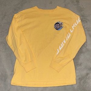 Yellow Santa Cruz long sleeve